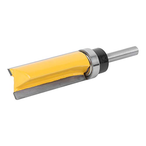 Generic Router -Bits, 1/4 -Zoll -Flush -Trimm -Router -Bit -Bit -Bit -Set Kohlenstoffstahl für Holzschlitz, Trimmen von Generic