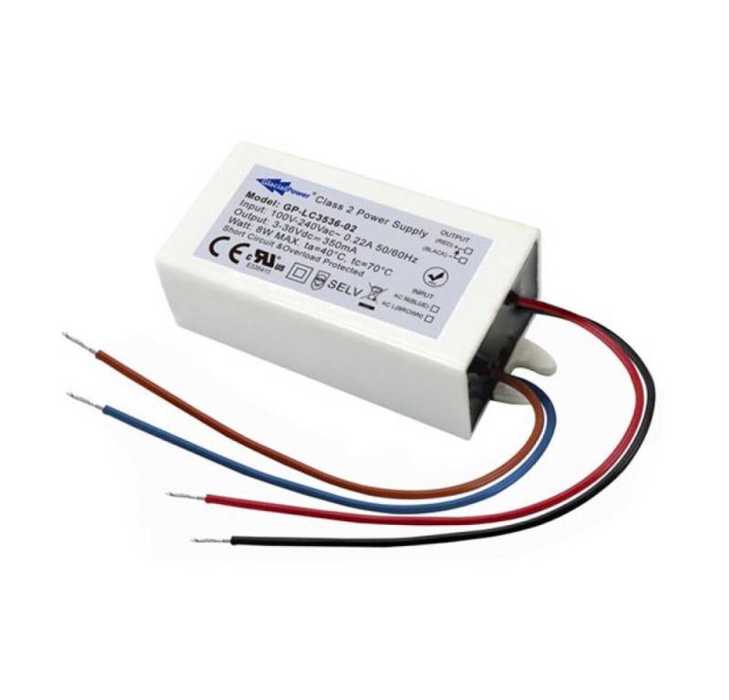 Generic Rundstecker LED-SCHALTNETZTEIL - 1 AUSGANG - 8 W - 350 mA - 3 ~ 36 VDC - KONSTANTS, 1-tlg. Generic Rundstecker LED-SCHALTNETZTEIL - 1 AUSGANG - 8 W - 350 mA - 3 ~ 36 VDC - KONSTANTS, 1-tlg. von Generic