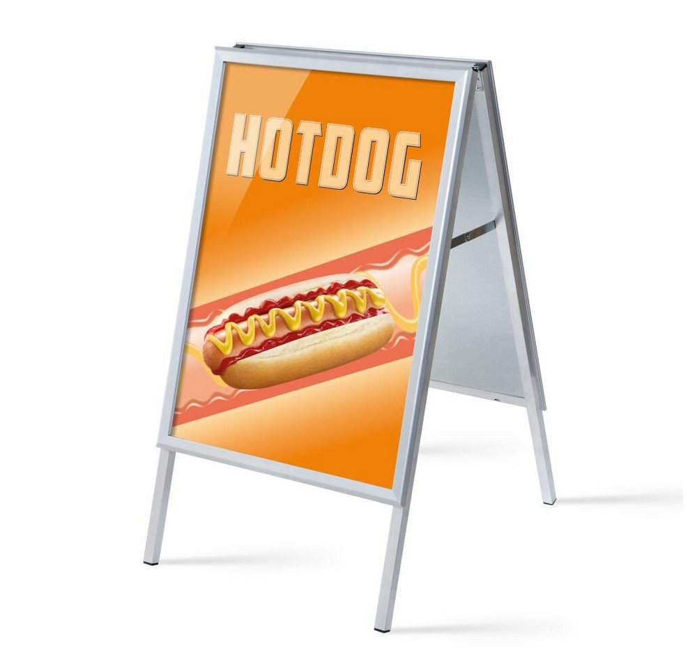 Showdown Displays Standregal A1 - Komplett-Set - Hot Dog Englisch - Orange/Schwarz, 1-tlg. von Showdown Displays