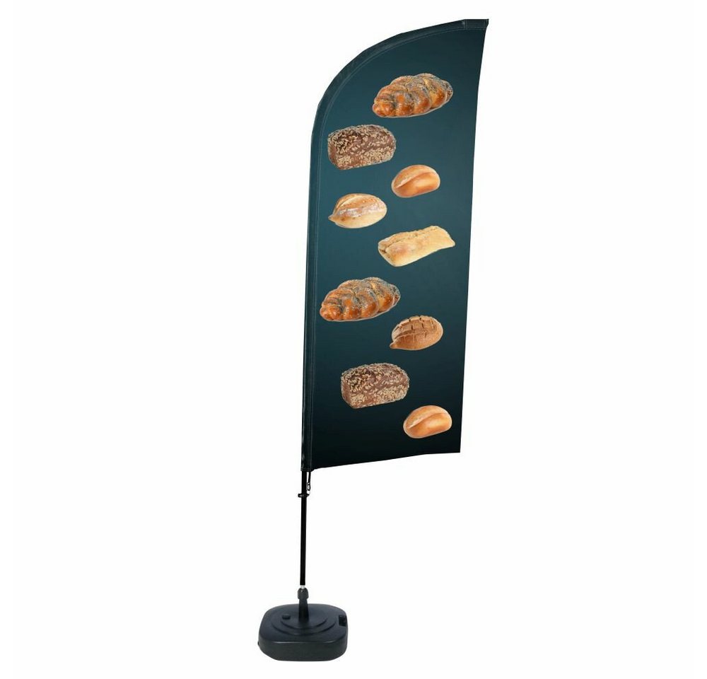 Showdown Displays Standregal Beachflag - Komplett-Set - Brot - Schwarz, 1-tlg. von Showdown Displays