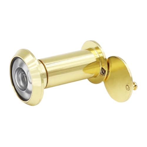 Generic Türspion Weitwinkelspion Sicherheitstürspion Aus Zinklegierung mit 200 Grad Glaslinse für Klare Sicht Und Erhöhte Und, 35 bis 60 mm gelb Generic Türspion Weitwinkelspion Sicherheitstürspion Aus Zinklegierung mit 200 Grad Glaslinse für Klare Sicht Und Erhöhte Und, 35 bis 60 mm gelb von Generic