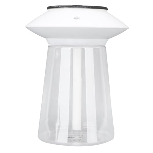 Generic Ultraschall Vertikaler Atomisierungspilzform -Formdiffusor, 760 Ml Kapazität, Wiederaufladbar für Raumbüro mit Warmen Licht- und Flammeffekten, USB -Ladung für die Heimdekoration (Weiß) von Generic