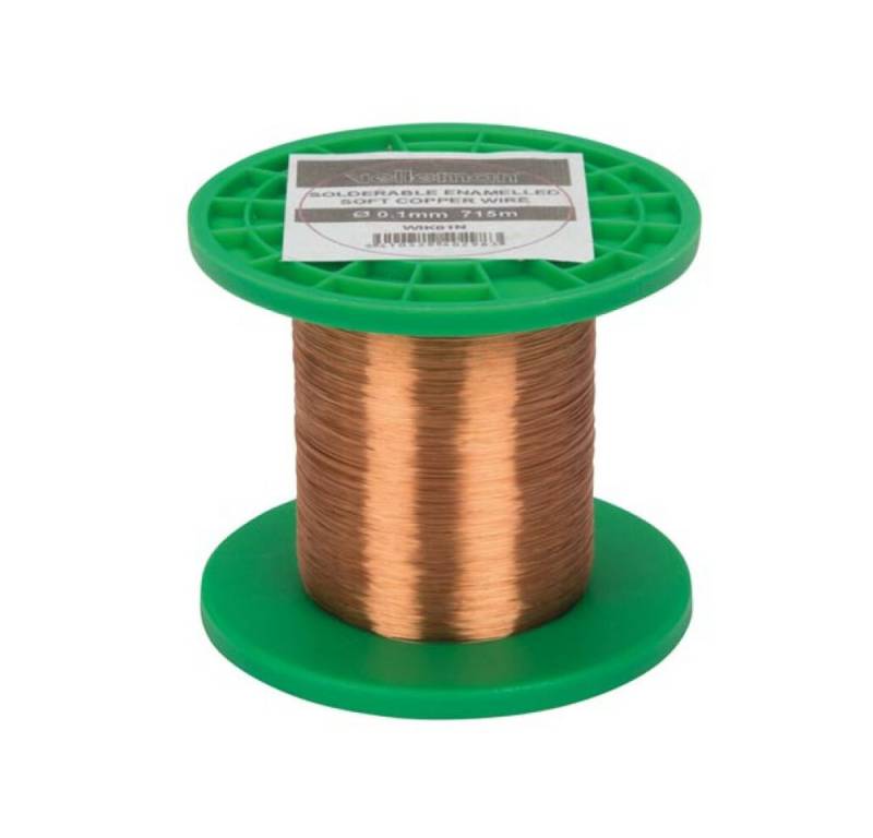 Generic Verbundrohr Dieser sanfte und lötbare lackierte Kupferdraht mit einer Dicke von 0., (1-tlg) von Generic