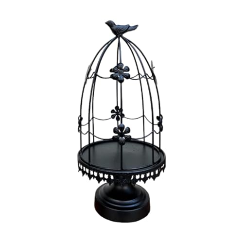 Generic Vintage Vogelkäfig Kerzenhalter, Bird Cage Candle Holder, Dekorative Stumpenkerzenhalter, Kerzenständer aus Eisen für Festival Hochzeit Wohnzimmer Schlafzimmer Geburtstag, Schwarz Generic Vintage Vogelkäfig Kerzenhalter, Bird Cage Candle Holder, Dekorative Stumpenkerzenhalter, Kerzenständer aus Eisen für Festival Hochzeit Wohnzimmer Schlafzimmer Geburtstag, Schwarz von Generic