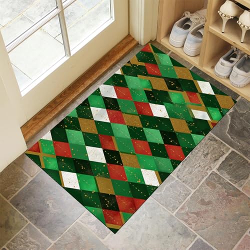 Geometrische Formen Fußabtreter 50 X 80 cm, Moderner Dekorationsstil Fussmatte Innen rutschfeste Fussmatte Fußmatte Waschbar Fußmatten Haustür Türmatte Für Flur Küche Haustiere Fußmatte Grün Geometrische Formen Fußabtreter 50 X 80 cm, Moderner Dekorationsstil Fussmatte Innen rutschfeste Fussmatte Fußmatte Waschbar Fußmatten Haustür Türmatte Für Flur Küche Haustiere Fußmatte Grün von Generic