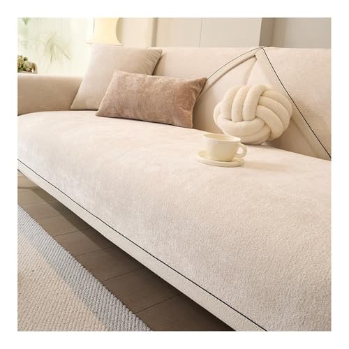 Gerader Sofabezug, Sofakissen, Stuhlkissen, Möbelschutzbezug (einfarbig)(C,27x27inch(70x70cm)) von Generic