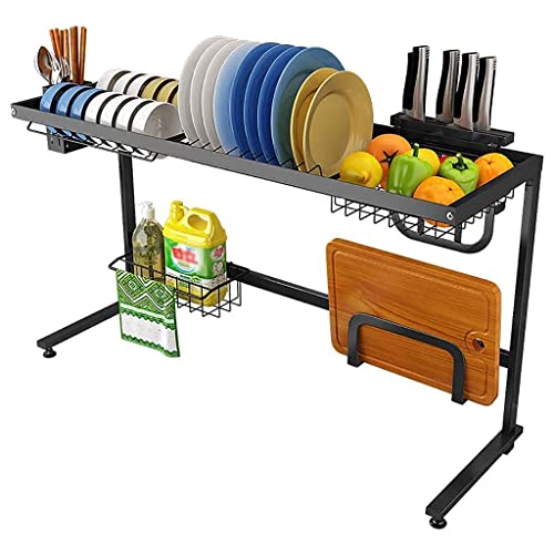 Geschirrständer Edelstaküchenspüle Abtropfgestell Abtropfgestelleck Wasserfilter Geschirr Organizer 85 * 27 * 50Cm Rostfrei Geschirrständer Edelstaküchenspüle Abtropfgestell Abtropfgestelleck Wasserfilter Geschirr Organizer 85 * 27 * 50Cm Rostfrei von Generic
