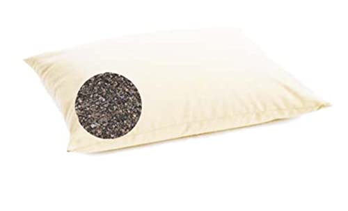 Gesunder Schlaf Buchweizenkissen Kissen mit Buchweizenschale mit Reißverschluss, Unterstützung der Halswirbelsäule, orthopädisches Naturkissen, mit Innen- und Außenkissenbezug (Natur-, 40 x 60 cm) Gesunder Schlaf Buchweizenkissen Kissen mit Buchweizenschale mit Reißverschluss, Unterstützung der Halswirbelsäule, orthopädisches Naturkissen, mit Innen- und Außenkissenbezug (Natur-, 40 x 60 cm) von Generic