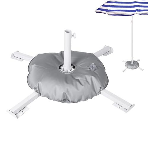 Gewicht des Schirmständers | robuster Schirmständer für Markt, Terrassenschirm, Standfuß, Campingbedarf, Sonnenschirmständer für Grill, Bar von Generic