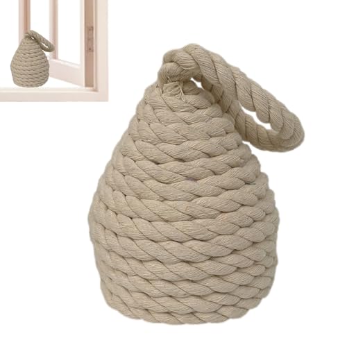 Gewichtter Türstopper - Hochleistungs -Seil -Türstop mit Griff | Mehrzweckkeil für Türen, & Books-Nicht-Schlupf-Basis und dauerhaftes Design für Haustiere, Kinder und Heimgebrauch Gewichtter Türstopper - Hochleistungs -Seil -Türstop mit Griff | Mehrzweckkeil für Türen, & Books-Nicht-Schlupf-Basis und dauerhaftes Design für Haustiere, Kinder und Heimgebrauch von Generic
