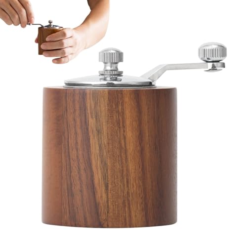 Gewürzmühle mit Kurbel – Pfeffermühle für die Küche, Salz- und Pfeffermühlen aus Holz | Langlebige Pfeffermühle, Gewürzmühle aus Edelstahl Gewürzmühle mit Kurbel – Pfeffermühle für die Küche, Salz- und Pfeffermühlen aus Holz | Langlebige Pfeffermühle, Gewürzmühle aus Edelstahl von Generic