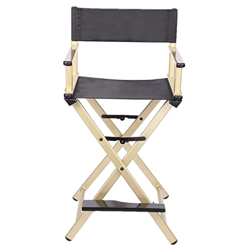 Goldfarbener, klappbarer Regiestuhl für Künstler. Tragbarer Aluminium-Kartenstuhl. Leicht und vielseitig. Ideal für Veranstaltungen im Freien, Camping und Kunstprojekte. Goldfarbener, klappbarer Regiestuhl für Künstler. Tragbarer Aluminium-Kartenstuhl. Leicht und vielseitig. Ideal für Veranstaltungen im Freien, Camping und Kunstprojekte. von Generic