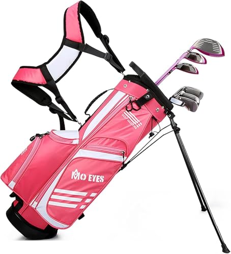 Golf Std Tasche Für Kinder Kinder 3 Höhenteil Jungen D Mädchen Echte Mädchen Junior Golftasche, Pink, Height: 111cm/44inch Golf Std Tasche Für Kinder Kinder 3 Höhenteil Jungen D Mädchen Echte Mädchen Junior Golftasche, Pink, Height: 111cm/44inch von Generic
