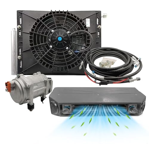 Gouku Universal Klimaanlage 12V Neue Energie 100% Elektrisch Wohnmobil Van Auto Klimaanlage unter Armaturenbrett 10000 BTU für LKW SUV RV Gouku Universal Klimaanlage 12V Neue Energie 100% Elektrisch Wohnmobil Van Auto Klimaanlage unter Armaturenbrett 10000 BTU für LKW SUV RV von Generic