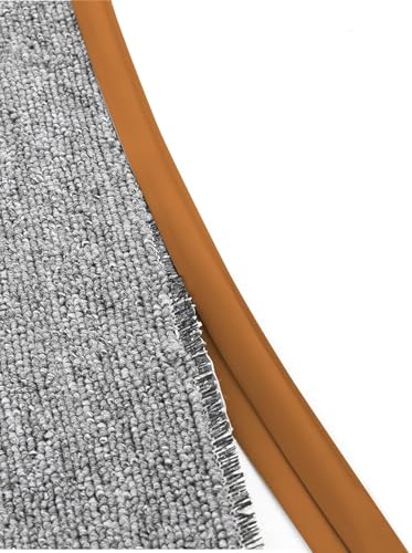 Grau Rot Braun PVC-bodenbelagsstreifen Teppich Zu Fliese, Türen Selbstklebender Teppichverkleidungs-Übergangsstreifen, Platziere, Color 3, Length 140cm/55 in von Generic