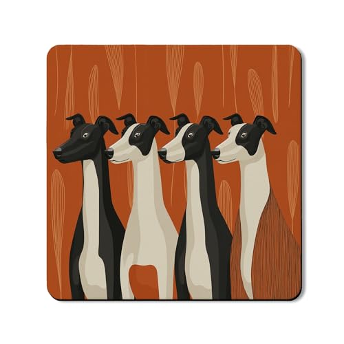 Greyhound Waschtrockner-Schutzmatte, modernes abstraktes Hunde-Design, rutschfeste, wasserdichte Wasch- und Trockner-Matten für Waschküche, 61 x 61 cm Greyhound Waschtrockner-Schutzmatte, modernes abstraktes Hunde-Design, rutschfeste, wasserdichte Wasch- und Trockner-Matten für Waschküche, 61 x 61 cm von Generic