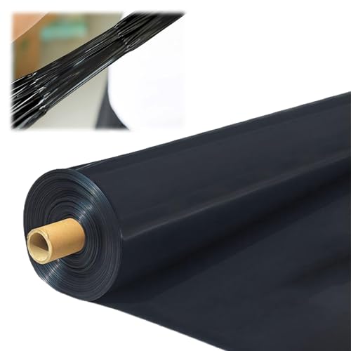 Große Teichfolie Gartenteich Schwimmteich Folie UV & Reißfest Dichtungsfolie 1m 2m 3.0M 4.0M 5m Brunnen Fischteiche Wasserdicht Folie Teichplane für Wassergärten Wasserfall(Größe:4x7M) von Generic