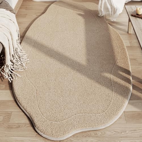 Großer Flächenteppich, Moderner Teppich, Waschbare Fußmatte Für Wohnzimmer, Schlafzimmer, Nachttisch Unregelmäßige Fußmatten Für Den Innenbereich(Pattern C,80x160cm) von Generic