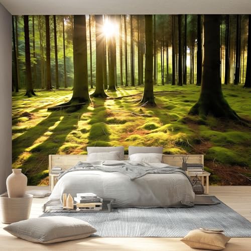 Grün Gras Fototapete 350 x 256 cm Natur Dschungel Fotografie Thema Wandbild Wohnzimmer Schlafzimmer Wandtapete, Vlies Tapete UV-Beständig Geruchsfrei Montagefertig Grün Gras Fototapete 350 x 256 cm Natur Dschungel Fotografie Thema Wandbild Wohnzimmer Schlafzimmer Wandtapete, Vlies Tapete UV-Beständig Geruchsfrei Montagefertig von Generic