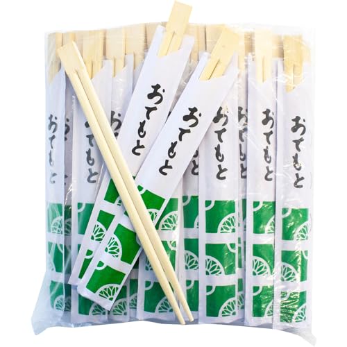 Grüne Bambus Essstäbchen (21cm) - Multipack - 10 X 100 PCS von Generic