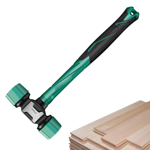 Gummihammer-rutschfester Hammer, doppelseitiger Kopf | Schwerer Gesichtshammer gebaut mit ergonomischem Griff entwickelt, um kontrollierte in Zimmerei, DIY-Montage und Beute zu liefern Gummihammer-rutschfester Hammer, doppelseitiger Kopf | Schwerer Gesichtshammer gebaut mit ergonomischem Griff entwickelt, um kontrollierte in Zimmerei, DIY-Montage und Beute zu liefern von Generic