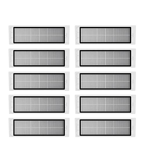 HEPA-Filter for S5 S50 S51 S55 S6 S5 Max S6 MaxV S6 Pure Ersatzteil für Staubsauger & Kehrmaschine, waschbare Filter(10PCS) von Generic