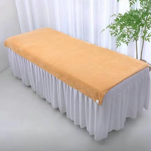 HOCH SAUGFÄHIGES SCHÖNHEITSBADETUCH SCHÖNHEITSSALON GROSSES Handtuch Massage Shop GESUNDHEITSHALLE KANN LÖCHER ÖFFNEN, UM BETTTUCH VERDICKTES Badetuch ZU Machen 90 * 190 cm (400 Gramm pro Quadratmete von Generic