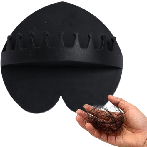 Haarfänger für Duschwand – gutes Silikon gegen Auslaufen | Verstopfungsschutz mit Saugnäpfen zur Wandbefestigung für Küche, Badewanne und Dusche von Generic