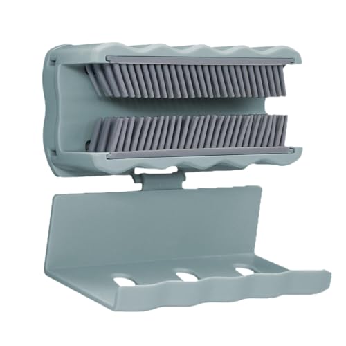 Haarfänger für die Duschwand – wiederverwendbare Haarfalle aus Silikon für die Dusche | Haarsammler-Wandschutz | Abnehmbarer und waschbarer Abflussschutz | Rutschfester Haarfänger zum Schutz des Abflu von Generic