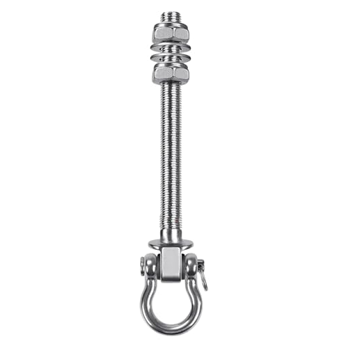Hängematten-Baumhaken – Hängematten-Aufhänger | Hängematten-Haken für Ständer | 680 kg Tragkraft | robuste Anti-Rutsch-Halterung für Hinterhof, Schaukelstuhl, Decke, Camping, Rucksackreisen, Ausflüge von Generic