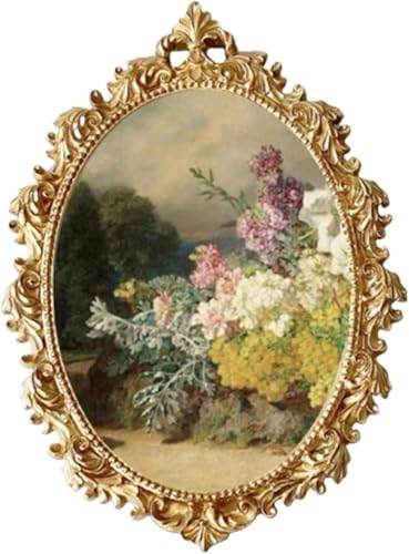 Hängender Fotorahmen Wandbehang Verzierter Bilderrahmen Rahmen Fotorahmen Für Zuhause Hochzeit Flur Dekorwand Fotorahmen Hängende Bilderrahmen, Photo Card Random, One Size von Generic