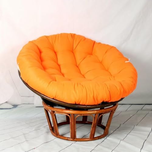 Hängesessel Kissen, Auflage für Polyrattan/Rattan Hängeschaukel, Polster, Hängekorb, Schaukel Korb, Schaukelkissen Rückenkissen(L,70x70cm) von Generic