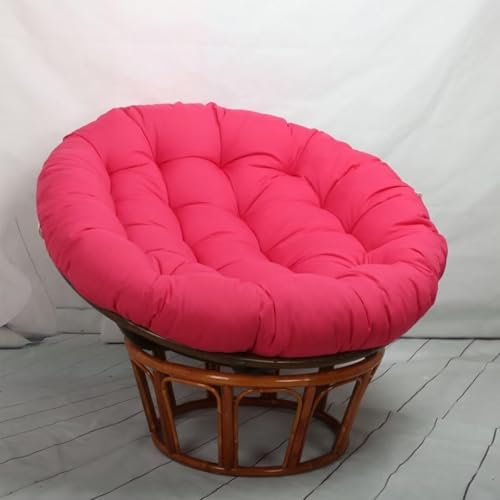 Hängesessel Kissen, Auflage für Polyrattan/Rattan Hängeschaukel, Polster, Hängekorb, Schaukel Korb, Schaukelkissen Rückenkissen(O,70x70cm) von Generic