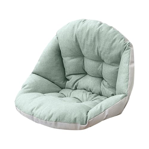 Hängesessel Kissen Sitzauflage für Hängekorb Sitzkissen Soft Polster Auflage für Polyrattan & Rattan Hängeschaukel Rückenkissen für Hängesitz Indoor & Outdoor Dekokissen (Grün) von Generic