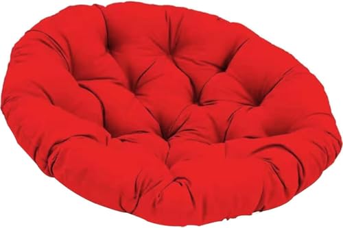 Hängesesselkissen, Multifunktional Gartenstuhl Kissen, Rundes Dicke Stuhlkissen Bequem Weich Sitzkissen Hängesessel Für Indoor Outdoor Garten Stuhlauflage(#11,120 * 120 cm) von Generic