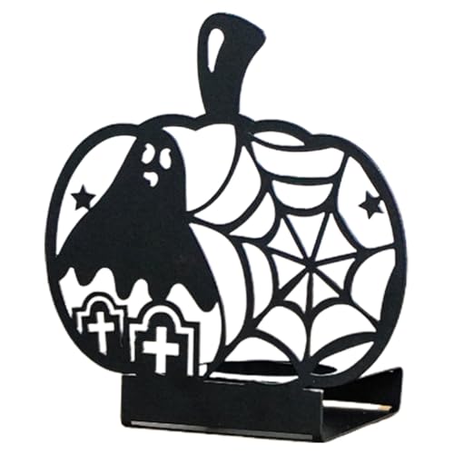 Halloween-Kerzenhalter – -Kerzenhalter, durchbrochene Kerzenhalter in Form einer Spinne Fledermaus | Halloween-Teelichthalter, schwarze Halloween-Kerzenhalter für Tischdekoration, Kamin Halloween-Kerzenhalter – -Kerzenhalter, durchbrochene Kerzenhalter in Form einer Spinne Fledermaus | Halloween-Teelichthalter, schwarze Halloween-Kerzenhalter für Tischdekoration, Kamin von Generic