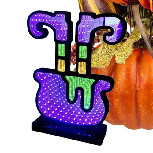 Halloween Nachtlicht - LED Spooky Tischlampe, USB - angetriebene Glühlicht | Beängstigend Bettdekor, Urlaub Party Atmosphäre Licht Für Wohnzimmer Club Restaurant Festliche Anzeige von Generic