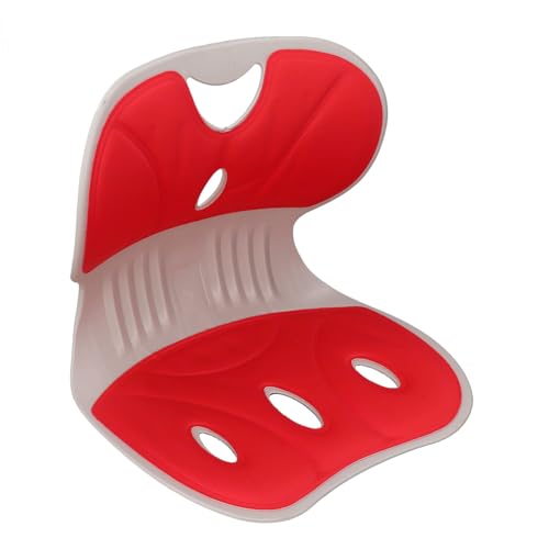 Haltungskorrektor Chair Lumbal Support Blütenblatt Design für Gute Haltung Büro Home Leichtgewicht (Rot) von Generic