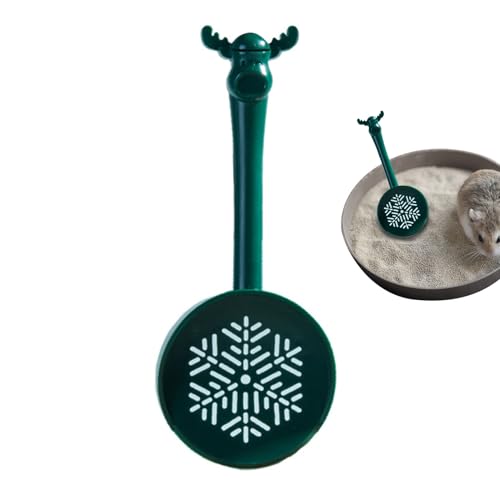 Hamster Sandkasten, Hamsterschale, Elchgriff Sieben Kleine Pet Reinigungsschaufel, Leicht Zu Reinigen Hamstersandbad Schaufel Zwerghamster, Gerbil, Igel Käfig Igel Käfig Käfigreinigung von Generic