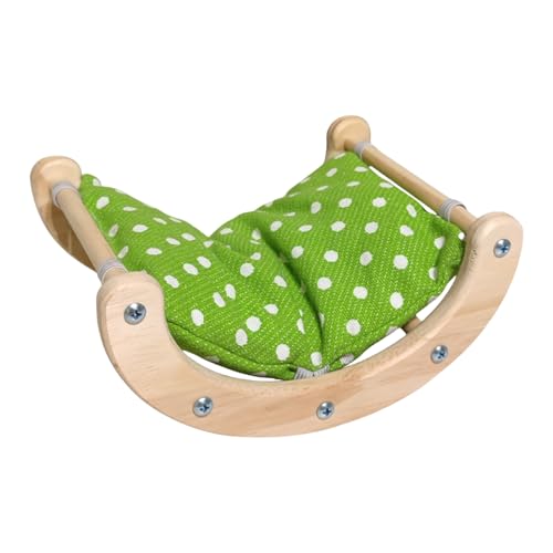 Hamster -Schaukelstuhl - Multifunktionaler Hedgehognest & Wiederverwendbares Ferret -Bassinet | Gemütliches Schlafbett Für Bärtigen, Chinchilla, Hase | Tragbare Haustiermöbel Für Kleintierkomf von Generic