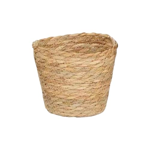 Handarbeit Gewebt Container Natürliche Lagerung Ländlichen Böhmischen Innen Blumentopf Dekoration Blumentopf Abdeckung BjA402 (B, One Size) von Generic