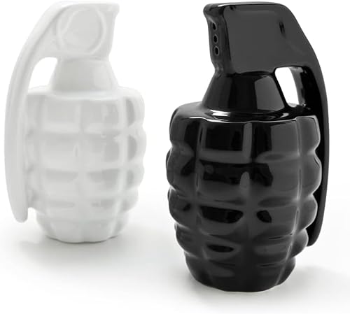 Handgranate Salz- Und Pfefferstreuer Zufällige Farbe Handgranate Salz- Und Pfefferstreuer Zufällige Farbe von Generic