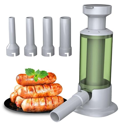Handwurstfüller - Vertikale Fleischfüllmaschine, Wursthersteller | Edelstahlwurstfüllung, Verarbeitungsgeräte zu Hause zu Hause zu ma von Generic