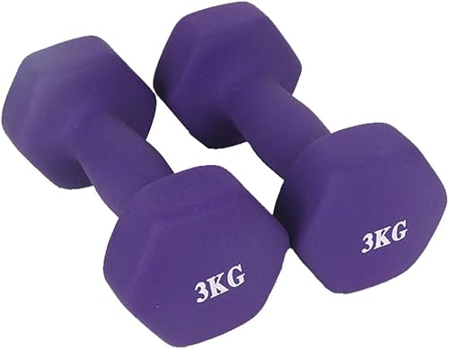 Hanteln 2er Set (1kg-10kg) Gewichtheben Hantelset Für Mich Ad Frauen Für Home Gym Übung Fitess Traiig Gewichtheben, Purple, 14kg von Generic