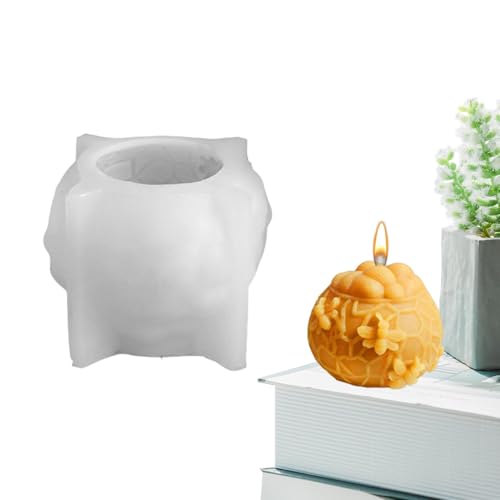 Harzform mit Honigkamm, Silikonform für Bienenzylinder, Seifenform, 3D-Kerzenform, Tierharz, Dekoration für Zuhause, schnelle Freigabe Harzform mit Honigkamm, Silikonform für Bienenzylinder, Seifenform, 3D-Kerzenform, Tierharz, Dekoration für Zuhause, schnelle Freigabe von Generic