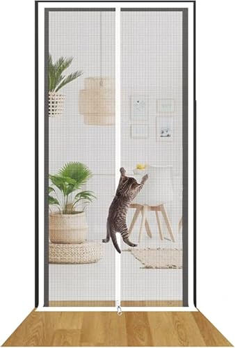 Haustier Gitter Tür Katze Gitter Gitter Reißverschluss Tür Schiebetür Katze Türnetz Keine Nageltrennwand Haustier Trennwand Verhindert, DASS Das Haustier Aus Dem Haus L, D, 110x220cm Haustier Gitter Tür Katze Gitter Gitter Reißverschluss Tür Schiebetür Katze Türnetz Keine Nageltrennwand Haustier Trennwand Verhindert, DASS Das Haustier Aus Dem Haus L, D, 110x220cm von Generic