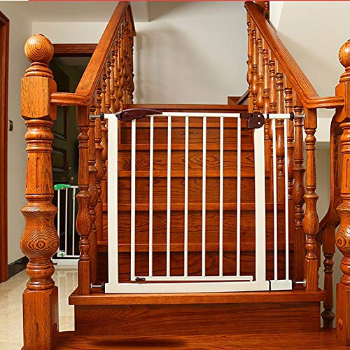 Haustier-Laufgitter, Druckpassendes Treppenschutzgitter/Automatische Schließfunktion/Ideal Für Kinder Und Haustiere. Treppengeländer/90-96Cm von Generic