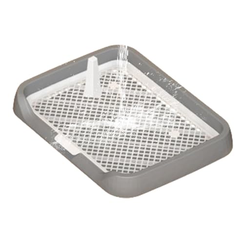 Haustier-Töpfchen-Tablett – Haustier-Töpfchen-Tablett aus flachem Netzgewebe | Wiederverwendbares Pipi-Pad | Hundetoiletten-Tablett, abnehmbares Haustier-Töpfchenzubehör von Generic