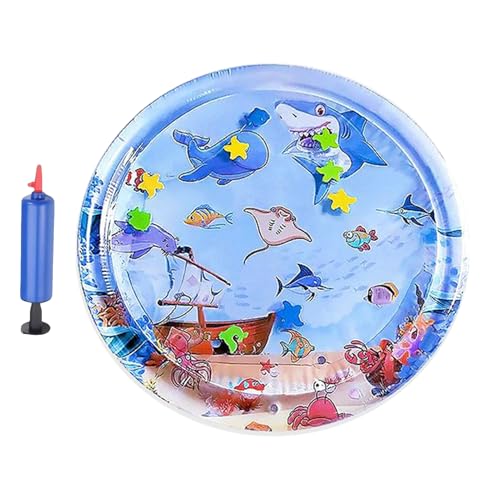 Haustier-Wasserbett - Aufblasbares Kühl-Pad, bunte Spielmatte | Sensorische Matte mit Inflatoren, lustiges sensorisches Spielzeug von Generic