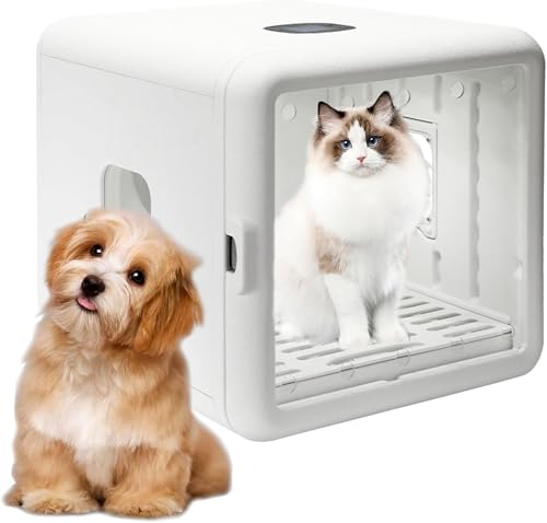 Haustiertrockner 65l Ultra Leise Haustiertrocknerbox, 360 ° Sicheres Trocknen, Temperaturregelung Und Timer, Rechteckiger Trockner Schnelle Haustiertrocknerbox Für Kleine Mittelgroß, 220V Haustiertrockner 65l Ultra Leise Haustiertrocknerbox, 360 ° Sicheres Trocknen, Temperaturregelung Und Timer, Rechteckiger Trockner Schnelle Haustiertrocknerbox Für Kleine Mittelgroß, 220V von Generic
